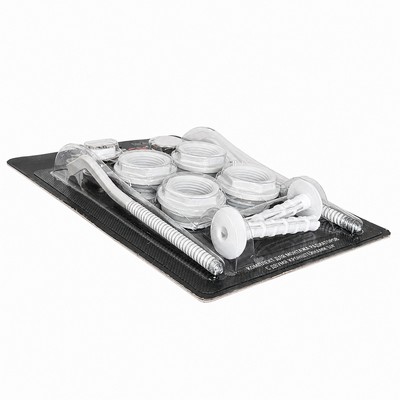 Комплект пробок для монтажа радиаторов 3/4" Valfex с 2-мя кронштейнами, AD-1002 3/4 — фото
