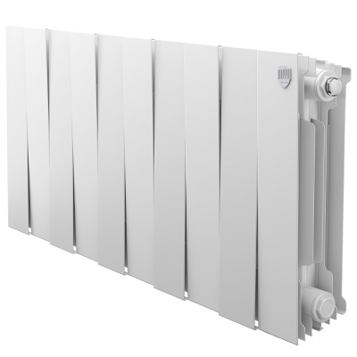 Радиаторы Royal Thermo PianoForte 300 Bianco Traffico биметаллические, белые боковое подключение