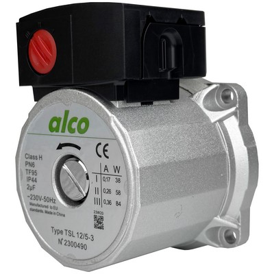 Двигатель циркуляционного насоса Alco (аналог Wilo TSL 12/5-3C, против часовой стрелки) для котлов Bosch, Buderus (87186481810, 87186457900), ALCO30 — фото