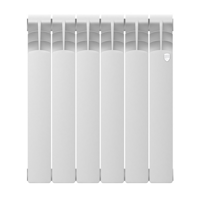 Радиаторы Royal Thermo Revolution Bimetall 500 2.0 биметаллические, белые боковое подключение — фото