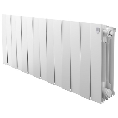 Радиаторы Royal Thermo PianoForte 300 Bianco Traffico биметаллические, белые боковое подключение — фото