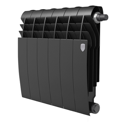 Радиатор Royal Thermo BiLiner 350 Noir Sable VDR, 6 секций — фото