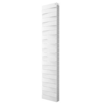 Радиатор отопления Royal Thermo PianoForte Tower 300 Bianco Traffico (Белый) 22 секции биметаллический боковое подключение НС-1345870 — фото