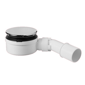 Сифон для душевого поддона D=90 мм 11/2"х40/50 пластик McAlpine MRS10C — фото