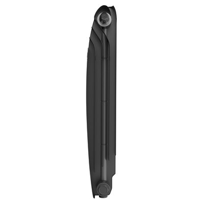 Радиаторы Royal Thermo BiLiner 500 Noir Sable VDR биметаллические, чёрные нижнее правое подключение — фото