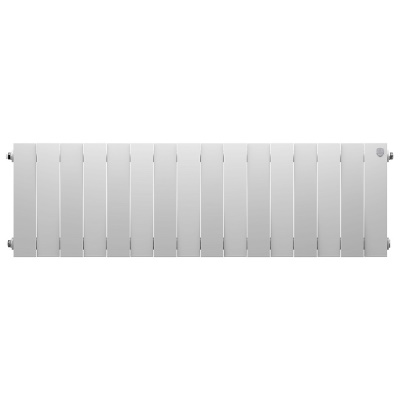 Радиаторы Royal Thermo PianoForte 300 биметаллические, белые боковое подключение — фото