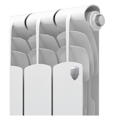 Радиаторы Royal Thermo Revolution Bimetall 500 2.0 биметаллические, белые боковое подключение — фото