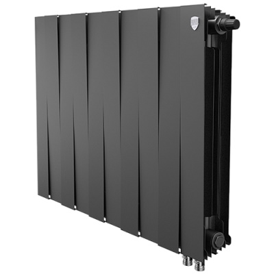 Радиатор Royal Thermo PianoForte 500 Noir Sable VDR80, 10 секций — фото