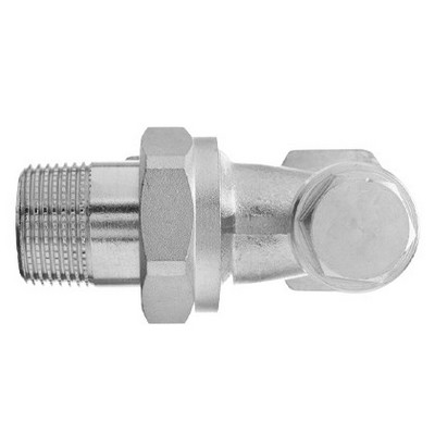 Кран для радиатора запорный УГЛОВОЙ 3/4" Combi 2 Oventrop 1091063 — фото