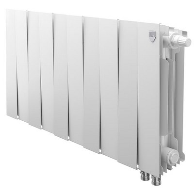 Радиаторы Royal Thermo PianoForte 300 Bianco Traffico VDR биметаллические, белые нижнее правое подключение — фото