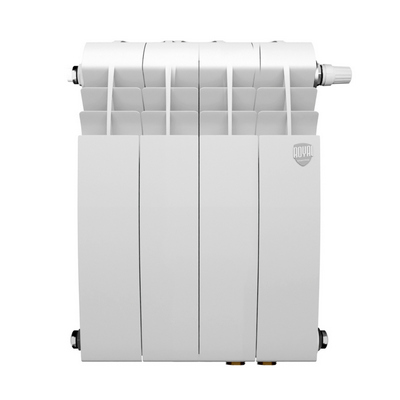 Радиаторы Royal Thermo BiLiner 350 Bianco Traffico VDR биметаллические, белые нижнее правое подключение — фото