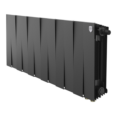 Радиатор Royal Thermo PianoForte 300 Noir Sable VDR80, 12 секций — фото