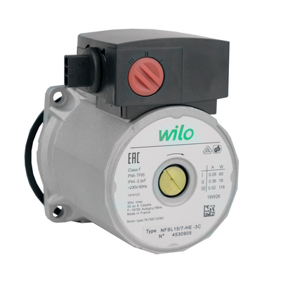 Двигатель циркуляционного насоса Wilo KSL 15/7-3C (по часовой стрелке) (7824698, 4520152, 4531203, 7876469-2) — фото