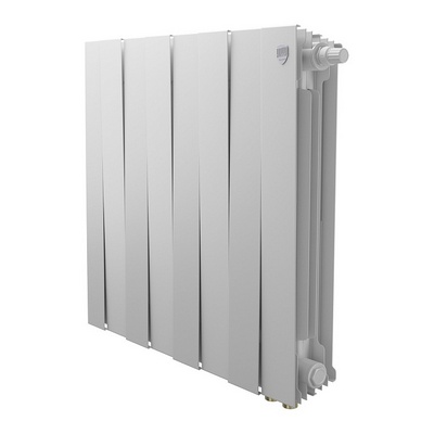 Радиаторы Royal Thermo PianoForte 500 Bianco Traffico VDR80 биметаллические, белые нижнее правое подключение — фото