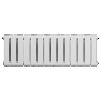 Радиаторы Royal Thermo PianoForte 300 Bianco Traffico биметаллические, белые боковое подключение — фото