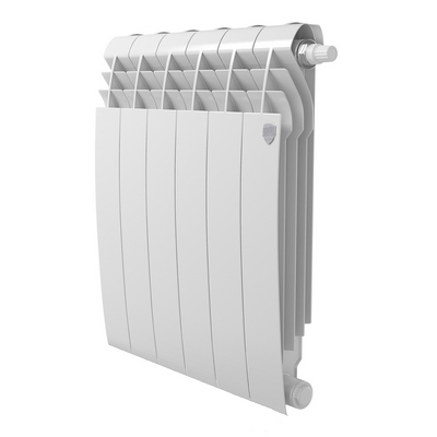 Радиаторы Royal Thermo BiLiner 500 Bianco Traffico VDR биметаллические, белые нижнее правое подключение — фото