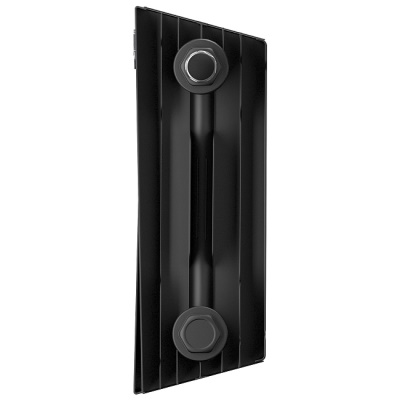 Радиатор отопления Royal Thermo PianoForte 200 Noir Sable (Чёрный) 10 секций биметаллический боковое подключение НС-1346001 — фото