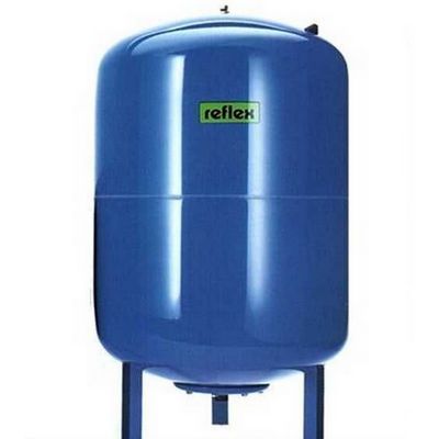 Гидроаккумулятор для водоснабжения 100 л 1" (10 бар) синий Reflex DE 7306600 — фото