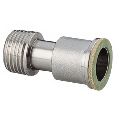 Удлинитель телескопический НАРУЖНАЯ резьба/ФЛАНЕЦ 3/4"х20 Хром Giacomini R173P R173PX004 — фото