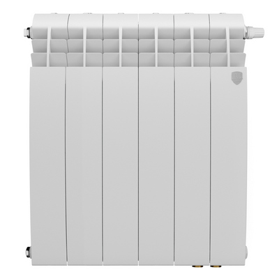 Радиаторы Royal Thermo BiLiner 500 Bianco Traffico VDR биметаллические, белые нижнее правое подключение — фото