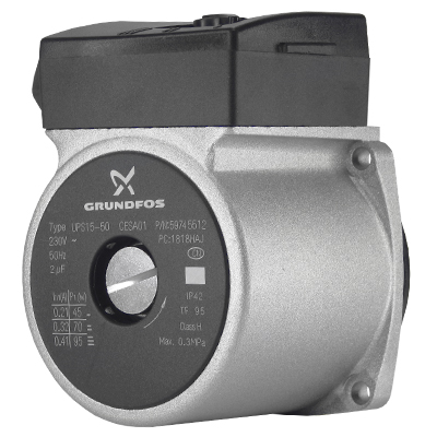 Двигатель циркуляционного насоса Grundfos UPS 15-50 (против часовой стрелки) (39818450.DV, 19928656.DV, 41367-1, 5661200DV), UPS15-50 — фото