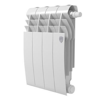 Радиаторы Royal Thermo BiLiner 350 Bianco Traffico VDR биметаллические, белые нижнее правое подключение — фото
