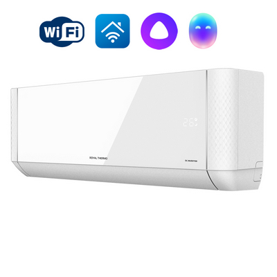 Кондиционер настенный (сплит-система) инверторного типа Royal Thermo Barocco DC RTBI-24HN8/white — фото