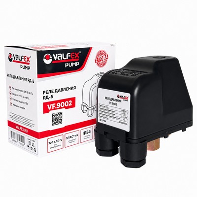 Реле давления РД-5 Valfex 1/4" НГ (1-5,3 бар, 230 В) IP44 VF.9002 — фото