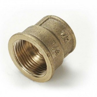 Муфта латунная переходная внутренняя резьба ВВ 2"х11/4" Sobime 65507 — фото