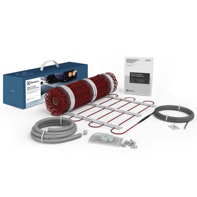 Мат нагревательный EASY FIX MAT EEFM 2-180-2 (самоклеящийся) с терморегулятором Electrolux, НС-1432019 — фото