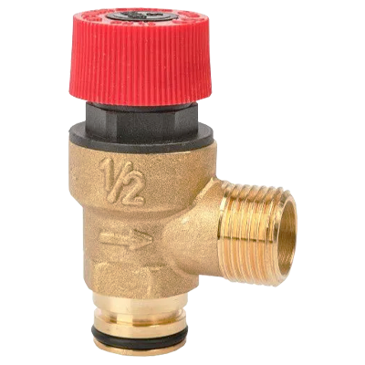 Предохранительный клапан 3 бар 1/2" для котлов Baxi латунь (710071200, 0020094650, 6040211), SVB-01-GDQ20 — фото
