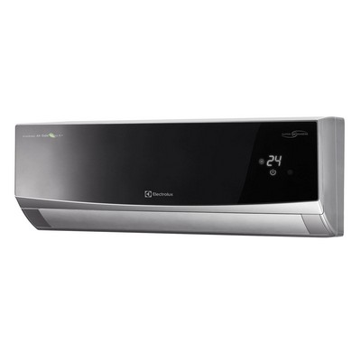 Кондиционер настенный (сплит-система) Electrolux Air Gate 2 Super DC Inverter EACS/I-24HG-BLACK2/N8 чёрный глянец — фото