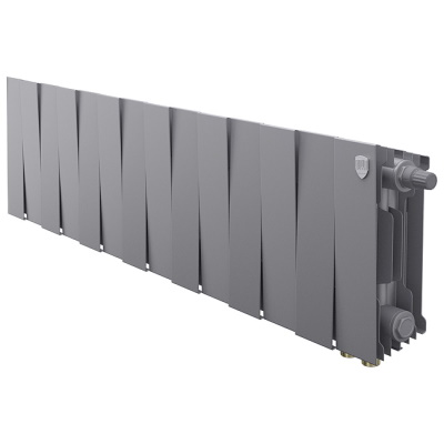 Радиатор Royal Thermo PianoForte 200 Silver Satin VDR 14 секций — фото