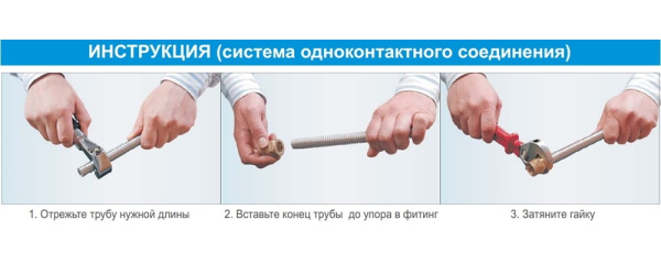 Труба гофрированная из нержавеющей стали Lavita неотожжённая (цена за 1м) — фото