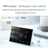 Термостат Beca BHT-8000-VA GBC RF + WiFi "16 А" (Black) — фото