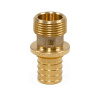 Переходник с наружной резьбой Рехау MX Ø50xR1 1/2″ для PE-X труб RAUTITAN, латунный 11093251001 — фото