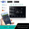 Термостат Beca BHT-8000-VA GBC RF + WiFi "16 А" (Black) — фото