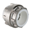 Муфта полипропиленовая разъёмная (АМЕРИКАНКА) Ø25 (белая) Kalde 3252-mft-250000 — фото