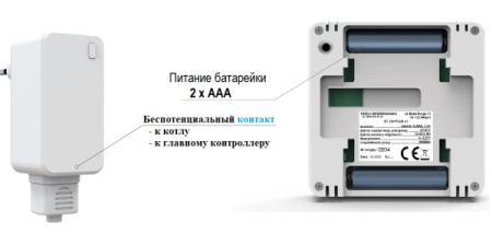 Терморегулятор Tech белый — фото